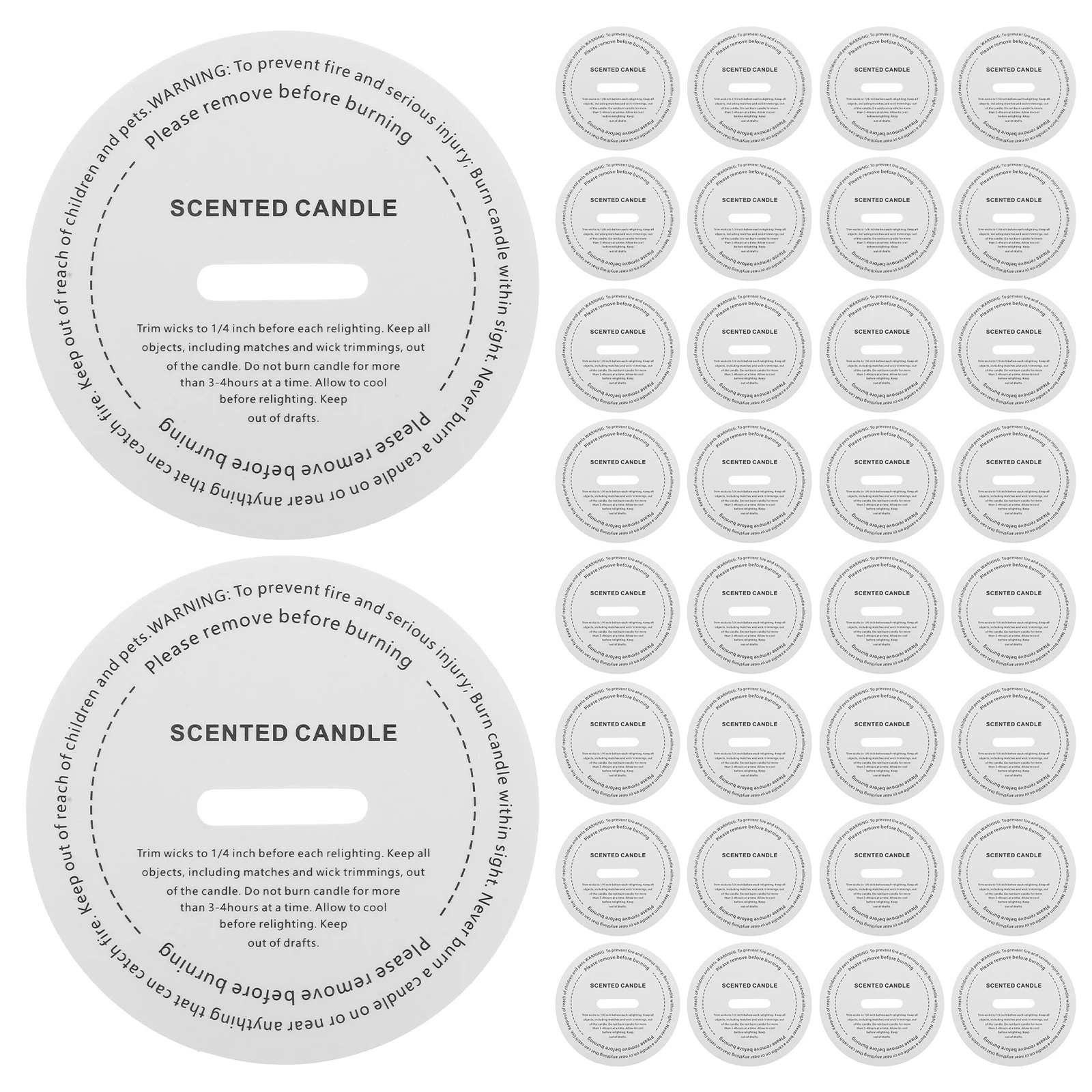 100 Pcs Aromatherapy Dust Covers Round Paper Protector for DIY Wax Cup Labels Toppers Jar Sealing Accessories
100 Pcs Aromatherapy Dust Covers Round Paper Protector for DIY Wax Cup Labels Toppers Jar Sealing Accessories