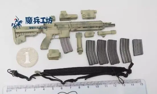 SoldierStory SS067 Модель пистолета HK416 в масштабе 1/6 для мужской фигурки 12 дюймов FBI2.0
SoldierStory SS067 Модель пистолета HK416 в масштабе 1/6 для мужской фигурки 12 дюймов FBI2.0