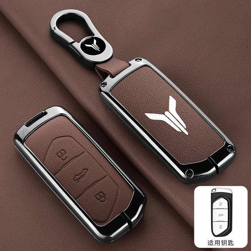 Leather Car Key Case for Voyah Free Dreamer 2024 2023 2025 Keyless Fob Key Protective Shell Auto Decoration Interior Accessories
Leather Car Key Case for Voyah Free Dreamer 2024 2023 2025 Keyless Fob Key Protective Shell Auto Decoration Interior Accessories