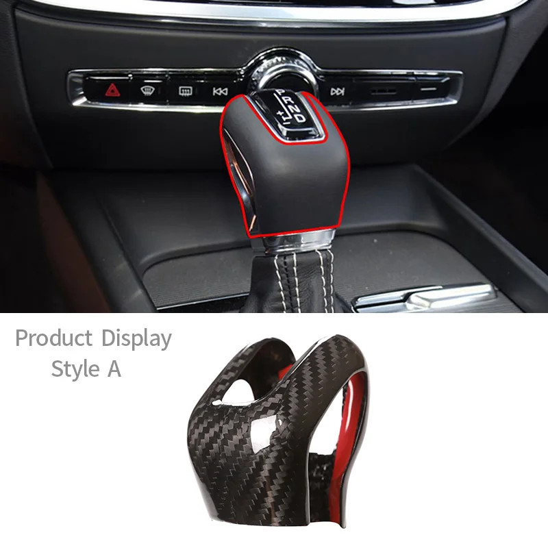 Control Shifter Head Cover Gear Head Cover Real Carbon Fiber Trim Car Interior Accessories For Volvo XC60 XC90 S60 V60 S90 V90
Control Shifter Head Cover Gear Head Cover Real Carbon Fiber Trim Car Interior Accessories For Volvo XC60 XC90 S60 V60 S90 V90