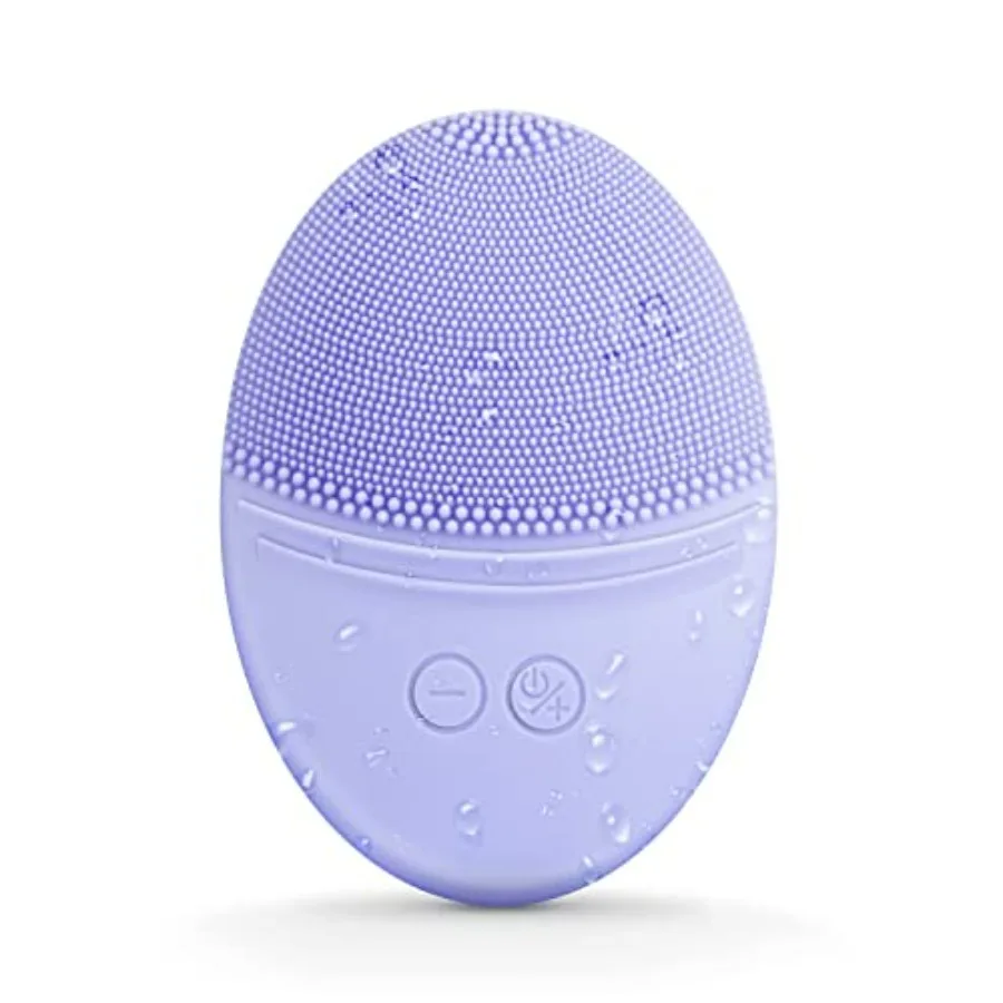 Facial Cleansing Brush Made with Ultra Hygienic Soft Silicone, Waterproof Sonic Vibrating Face Brush for Deep Cleansing, Gentle
Facial Cleansing Brush Made with Ultra Hygienic Soft Silicone, Waterproof Sonic Vibrating Face Brush for Deep Cleansing, Gentle
