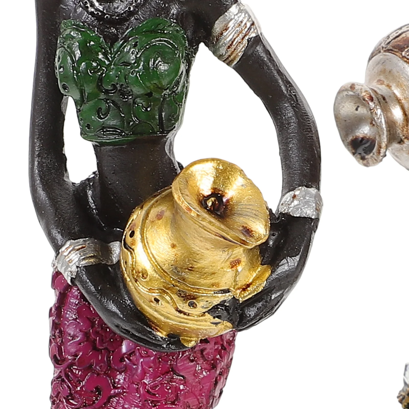 2Pcs African Sculpture Women Figure Resin Tribal Lady Statue Artistic Home Decoration Gift African Lady Sculpture
2Pcs African Sculpture Women Figure Resin Tribal Lady Statue Artistic Home Decoration Gift African Lady Sculpture