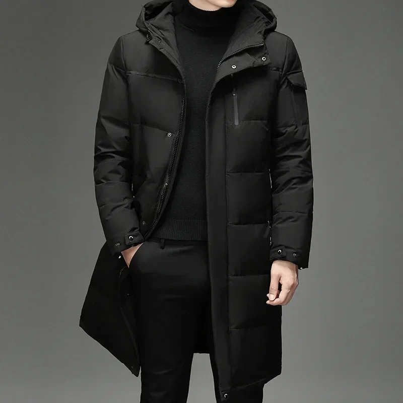 2025 New Male Fashion Long White Duck Hooded Down Parkas Plus Size 4XL 5XL Men's Thickened Jacket -30 Winter Warm Coat
2025 New Male Fashion Long White Duck Hooded Down Parkas Plus Size 4XL 5XL Men's Thickened Jacket -30 Winter Warm Coat