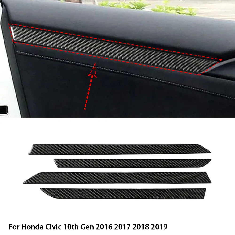 Автомобильные полоски для окон и дверей из углеродного волокна, защитная накладка для Honda Civic 10-го поколения 2016 2017 2018 2019, внутренние наклейки
Автомобильные полоски для окон и дверей из углеродного волокна, защитная накладка для Honda Civic 10-го поколения 2016 2017 2018 2019, внутренние наклейки