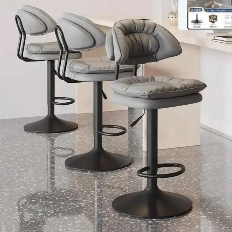 Office Nordic Bar Chairs Luxury Modern Swivel High Stool Bar Chairs Reception Adjustable Home Furniture Chaises Hautes LLBC
Office Nordic Bar Chairs Luxury Modern Swivel High Stool Bar Chairs Reception Adjustable Home Furniture Chaises Hautes LLBC