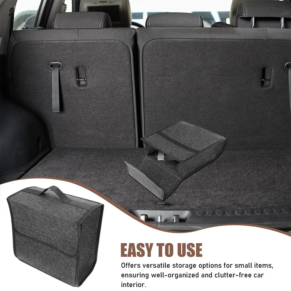 2PCS Car Trunk Organizer Large Capacity Foldable Storage Felt Bag Automotive Trunk Bin Vehicle Storage Solution
2PCS Car Trunk Organizer Large Capacity Foldable Storage Felt Bag Automotive Trunk Bin Vehicle Storage Solution