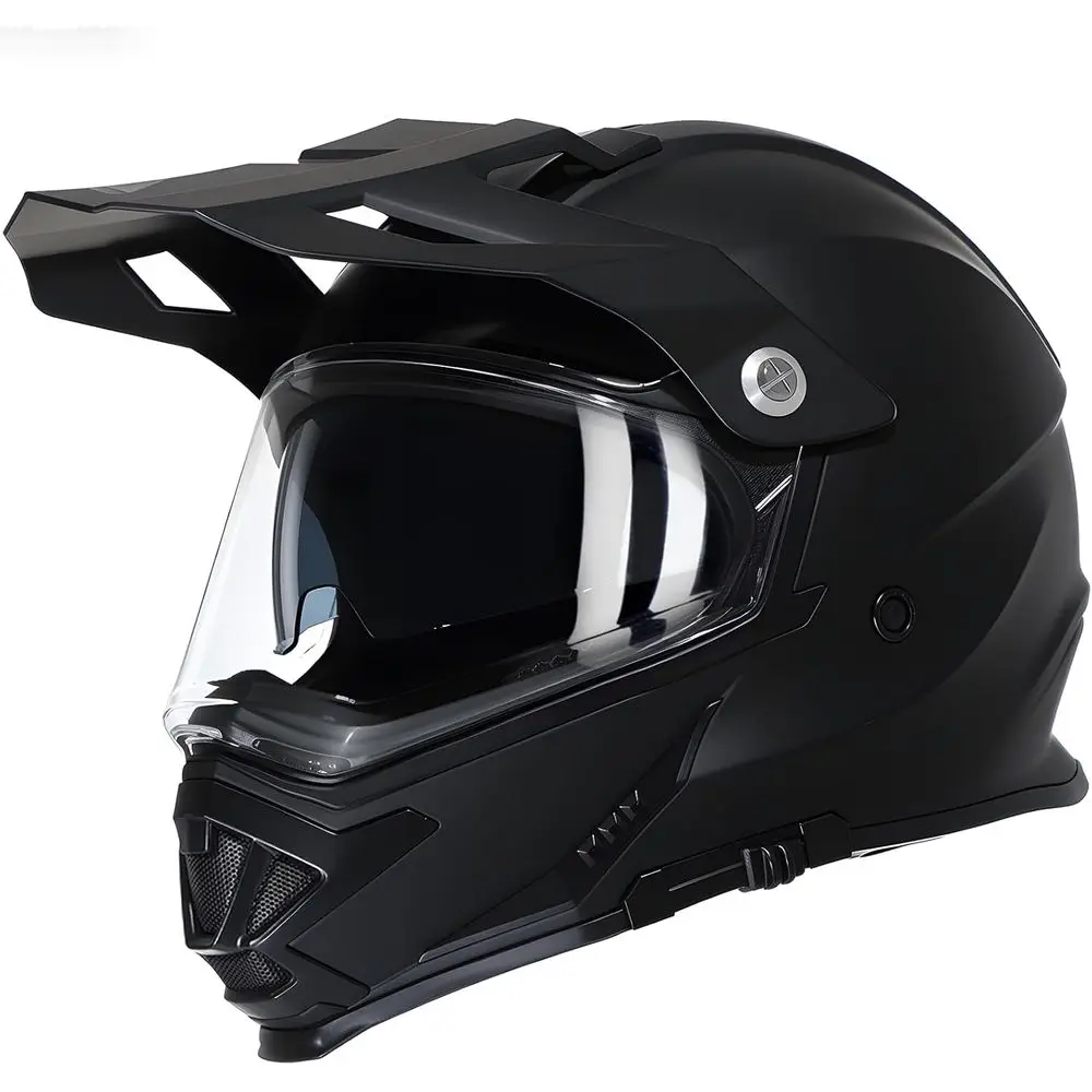 Dual Sport Motorcycle Helmet with Sun Shield - Dirt Bike, ATV, Adult Men - DOT Certified
Dual Sport Motorcycle Helmet with Sun Shield - Dirt Bike, ATV, Adult Men - DOT Certified