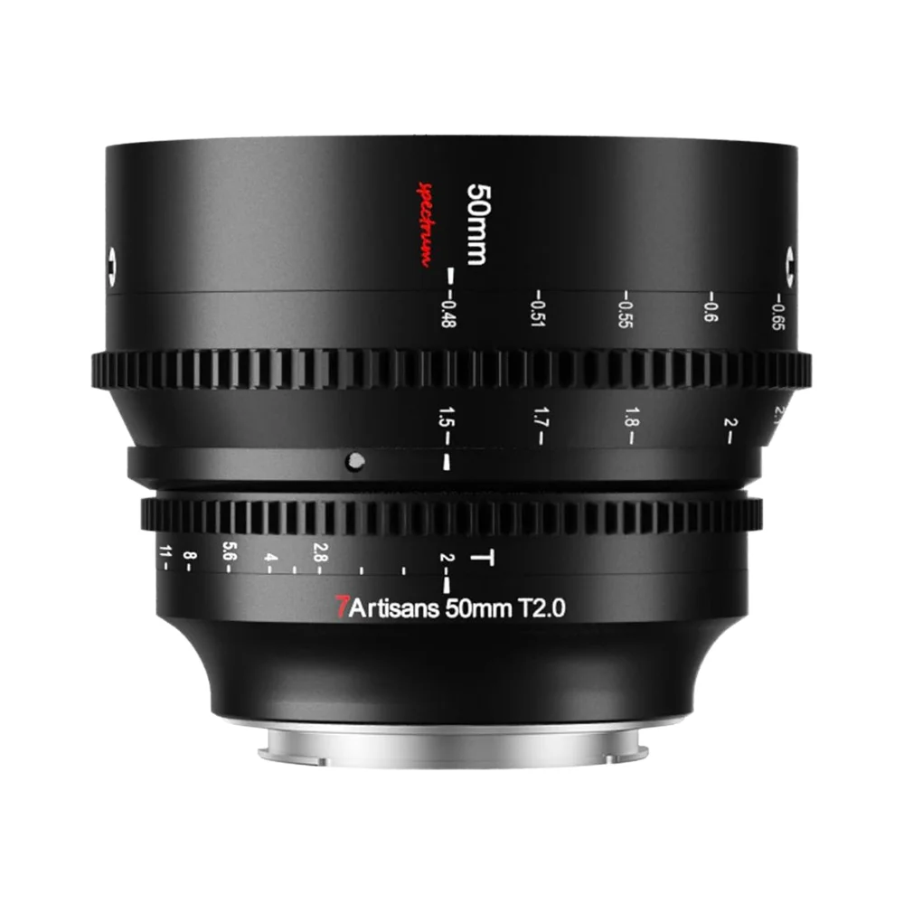 7artisans 50mm T2.0 Cine Lens Full Frame Lar Aperture Mirrorless Camera Lenses for so Ny E Mount Compatible Nik on Brands
7artisans 50mm T2.0 Cine Lens Full Frame Lar Aperture Mirrorless Camera Lenses for so Ny E Mount Compatible Nik on Brands