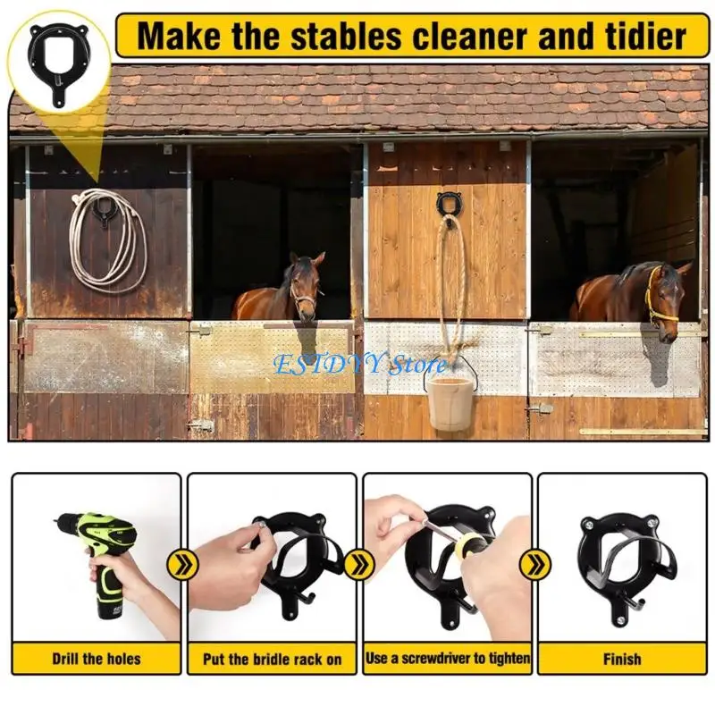 G6DE 4pcs Reinforced Metal Stall Hook Moisture Resistant Farm Tool Organizers
G6DE 4pcs Reinforced Metal Stall Hook Moisture Resistant Farm Tool Organizers