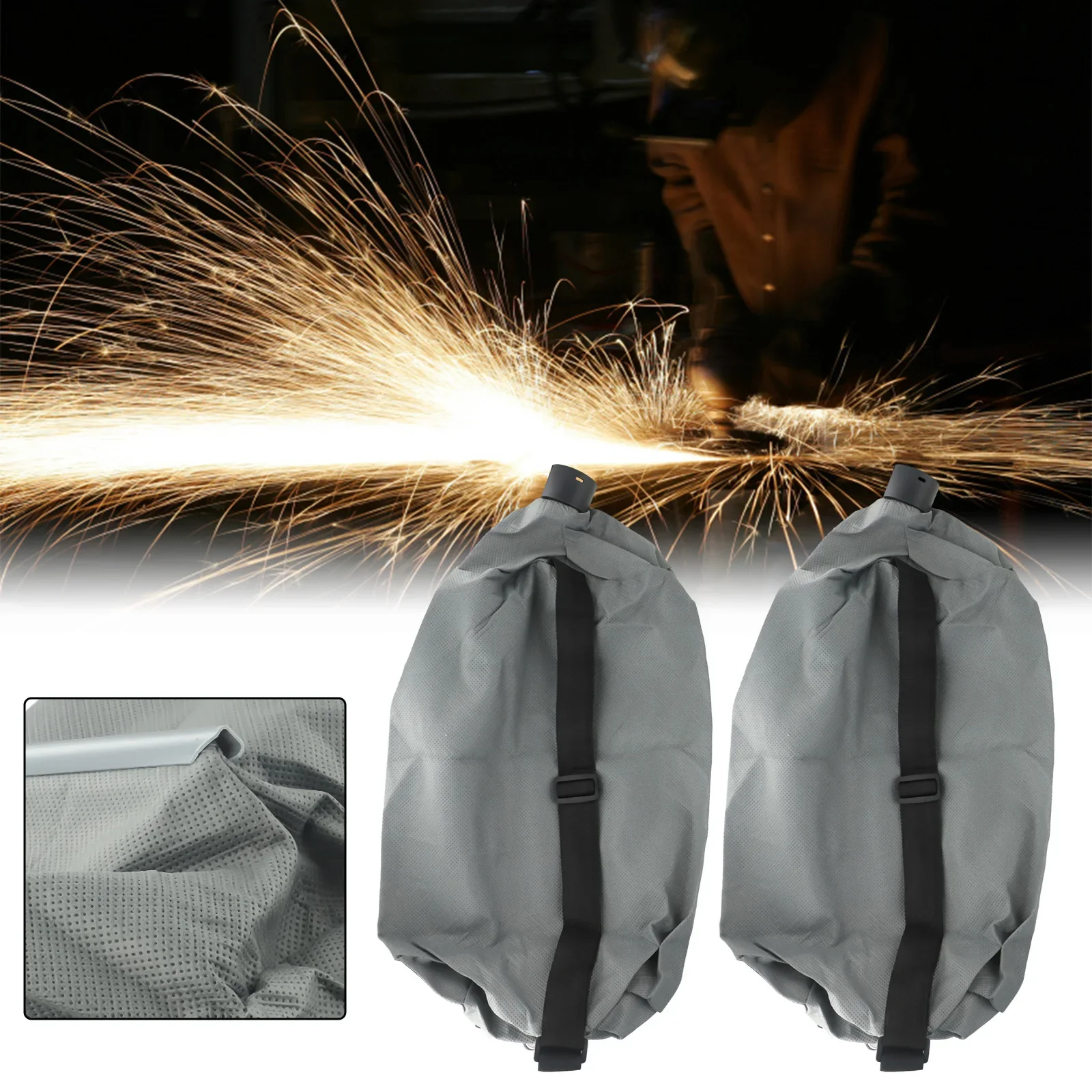 1/2pcs Wall Grinder Vacuum-Bag Dust-Free Self-priming Sandpaper Machine Dust Collector Accessories Power Tool Accessories
1/2pcs Wall Grinder Vacuum-Bag Dust-Free Self-priming Sandpaper Machine Dust Collector Accessories Power Tool Accessories