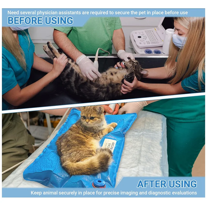 Pet Vacuum Positioner, X-Ray Immobilization Splint For Cats & Dogs Diagnostic Support Supplies
Pet Vacuum Positioner, X-Ray Immobilization Splint For Cats & Dogs Diagnostic Support Supplies