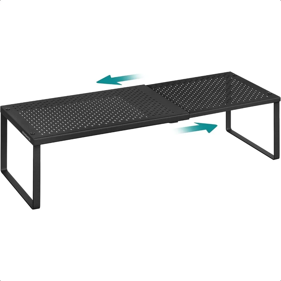 Spice Rack Expandable Kitchen Countertop Shelf Small Cupboard Organizer Metal SpaceSaving Tabletop Shelf Matte Black UKCS007B01
Spice Rack Expandable Kitchen Countertop Shelf Small Cupboard Organizer Metal SpaceSaving Tabletop Shelf Matte Black UKCS007B01