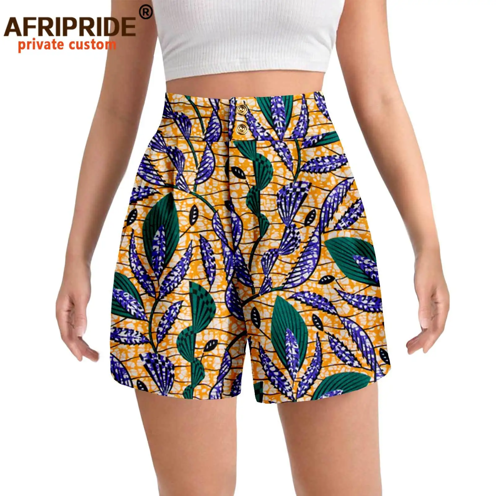Women's Shorts High Waist Summer Casual Shorts for Women Loose African Fashion Print Ladies Shorts with Pockets 2421001
Women's Shorts High Waist Summer Casual Shorts for Women Loose African Fashion Print Ladies Shorts with Pockets 2421001