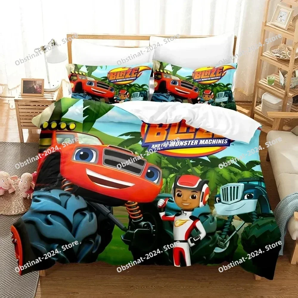 3D Blaze N Monster Machines Bedding Set Printed Comforter Quilt Bed Cover Duvet Cover Pillow Case 3 Pieces Sets Kids Adult Size
3D Blaze N Monster Machines Bedding Set Printed Comforter Quilt Bed Cover Duvet Cover Pillow Case 3 Pieces Sets Kids Adult Size