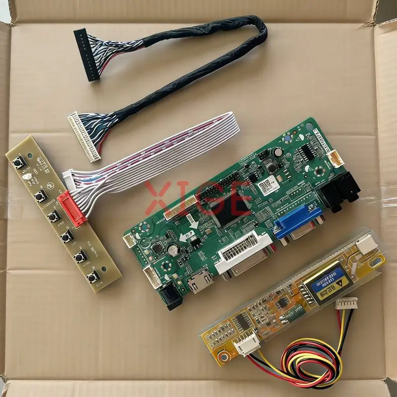 Matrix Controller Drive Board Fit LQ154K1LA LTD154EX0 LQ154K1LB QD15TL07 1280*800 LVDS-30Pin 1280x800 HDMI+DVI+VGA 1CCFL DIY Kit
Matrix Controller Drive Board Fit LQ154K1LA LTD154EX0 LQ154K1LB QD15TL07 1280*800 LVDS-30Pin 1280x800 HDMI+DVI+VGA 1CCFL DIY Kit