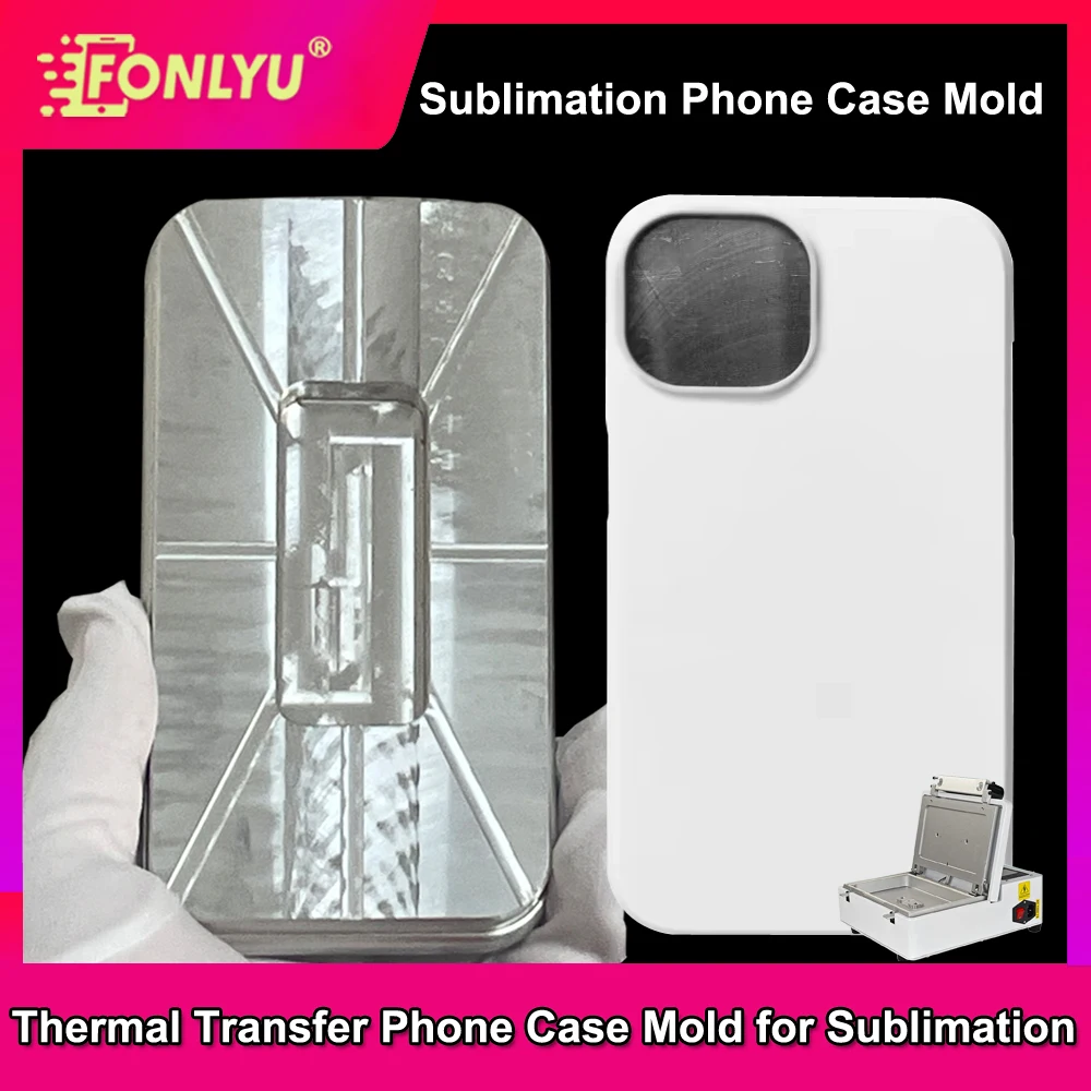 Fonlyu 3D Sublimation Mold Vacuum Thermal Transfer Phone Case Printing DIY Tools for iPhone 17 16 15 14 13 12 11 Pro Max Air
Fonlyu 3D Sublimation Mold Vacuum Thermal Transfer Phone Case Printing DIY Tools for iPhone 17 16 15 14 13 12 11 Pro Max Air