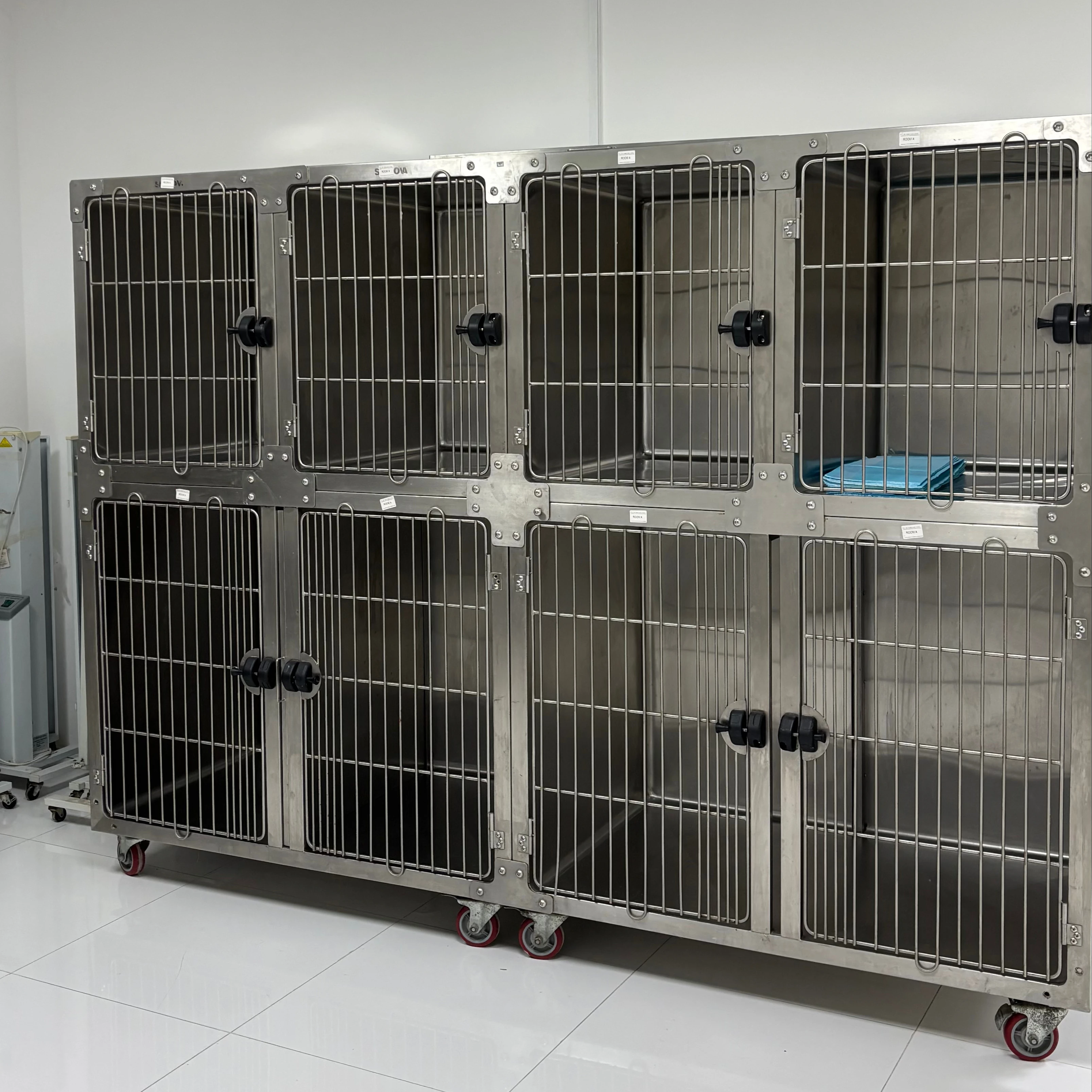 Dog Crate Furniture High Quality 304 Stainless Steel Pet Cage Veterinary Animal Clinic Disinfect Sterilize Cage
Dog Crate Furniture High Quality 304 Stainless Steel Pet Cage Veterinary Animal Clinic Disinfect Sterilize Cage