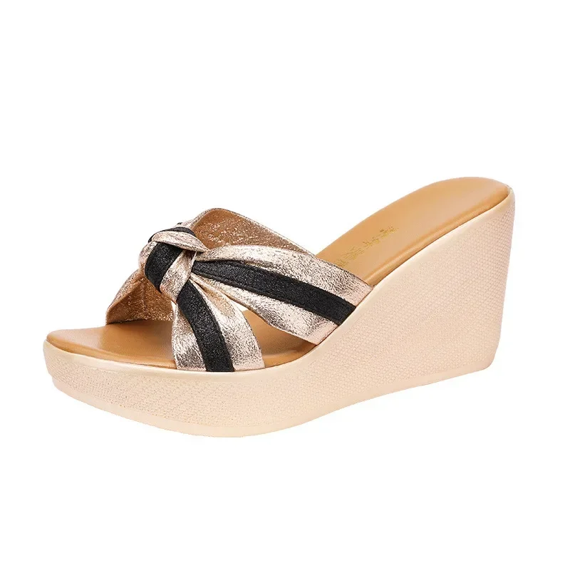 8 см, маленький размер 32–43, универсальные удобные тапочки в полоску, обувь на платформе, обувь на танкетке, 2023, женские шлепанцы на высоком каблуке для офиса, пляжа 
8 см, маленький размер 32–43, универсальные удобные тапочки в полоску, обувь на платформе, обувь на танкетке, 2023, женские шлепанцы на высоком каблуке для офиса, пляжа