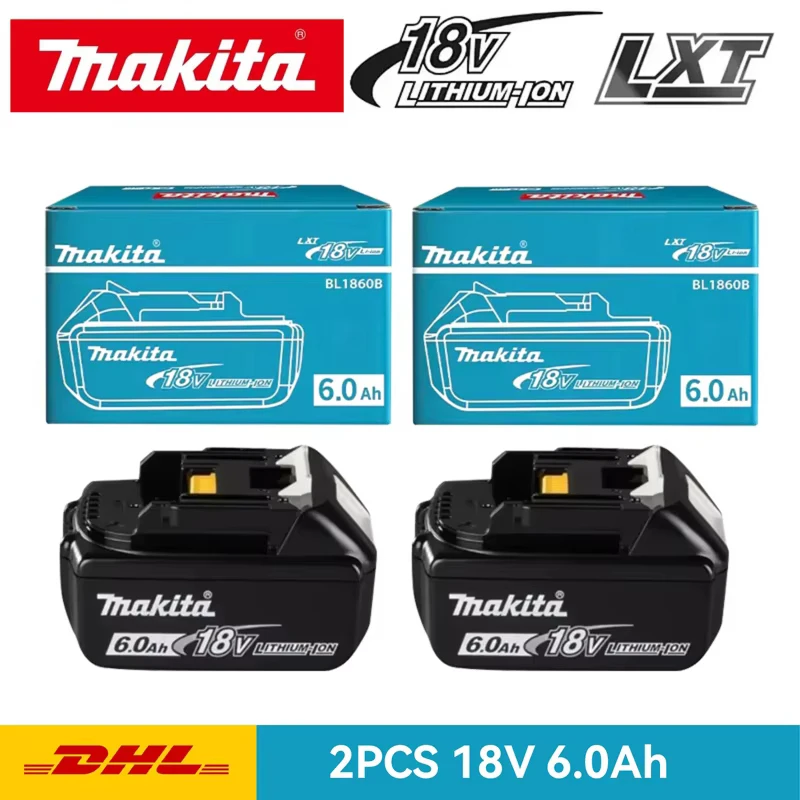 Новая литиевая батарея Makita 18В, 6.0Ач, перезаряжаемая, со светодиодной индикацией, для замены аккумуляторов электроинструментов BL1860B BL1850B BL1840B BL1830B
Новая литиевая батарея Makita 18В, 6.0Ач, перезаряжаемая, со светодиодной индикацией, для замены аккумуляторов электроинструментов BL1860B BL1850B BL1840B BL1830B