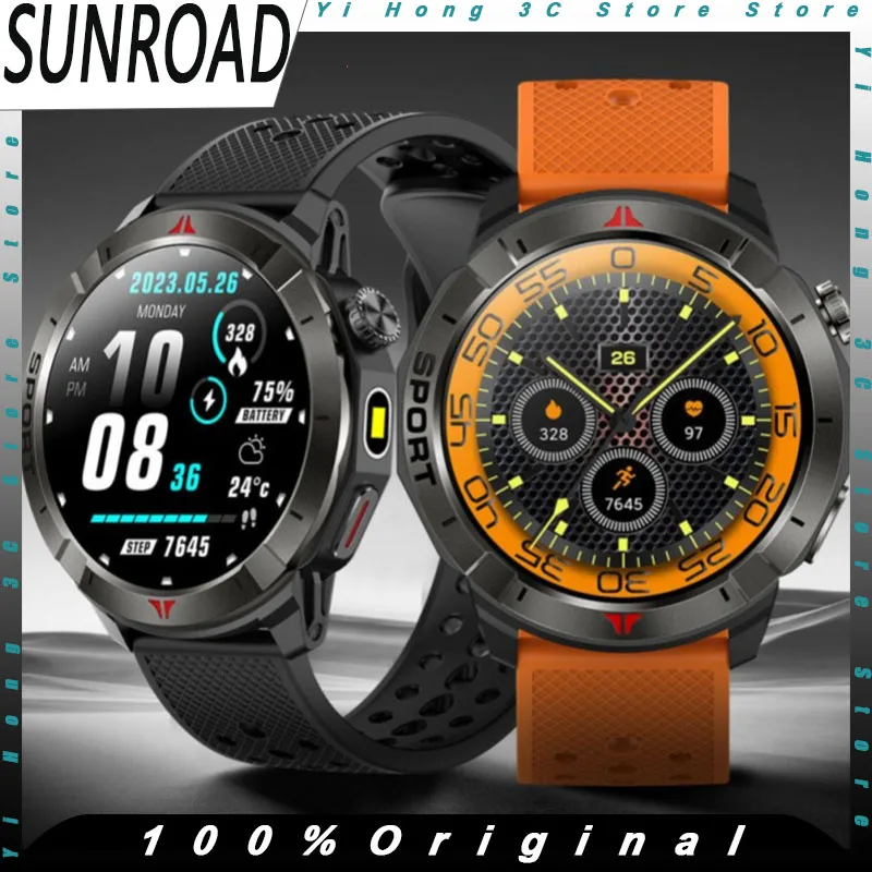 SUNROAD Smart Watch GPS Professional Sports Watch Health Monitor Long-endurance IP68 Waterproof Custom Outdoor Watch Gift
SUNROAD Smart Watch GPS Professional Sports Watch Health Monitor Long-endurance IP68 Waterproof Custom Outdoor Watch Gift