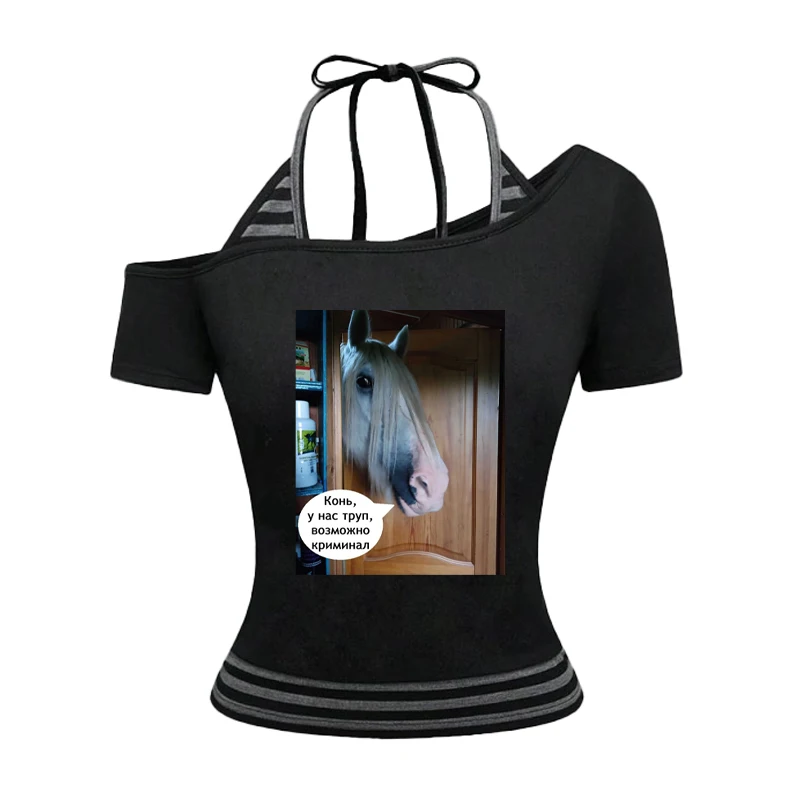 2025 Spring/Summer New European and American Y2K Sexy Temperament Women's T-shirt Gothic Printed Pattern Two Piece Set Strap
2025 Spring/Summer New European and American Y2K Sexy Temperament Women's T-shirt Gothic Printed Pattern Two Piece Set Strap