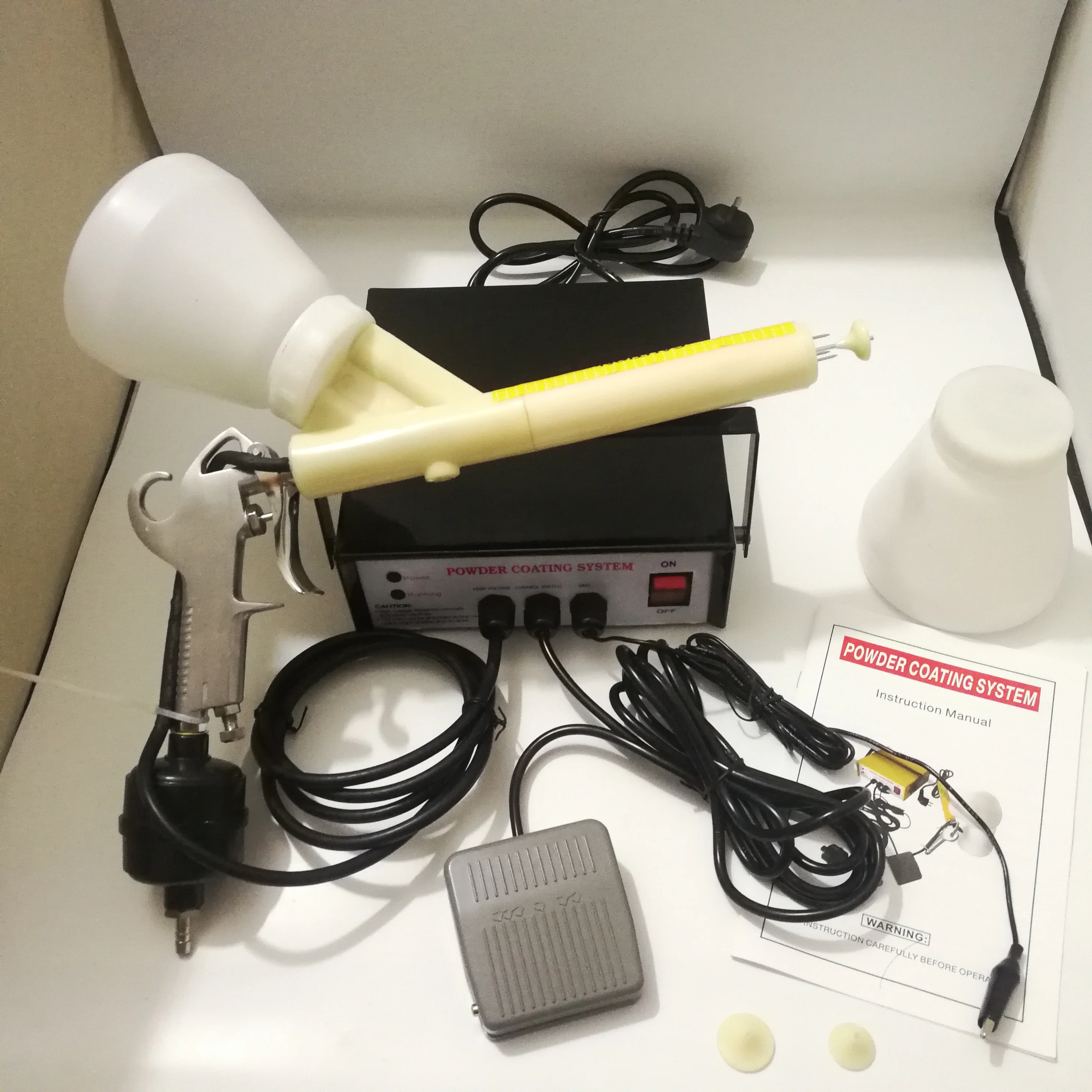 New version Portable Powder Coating system paint Gun PC03-5 110V/220V
New version Portable Powder Coating system paint Gun PC03-5 110V/220V