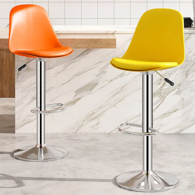 Nordic Bar Chair Lift Bar Chair Rotating Bar Stool Backrest Household Swivel Chair Cashier High Stool At The Front
Nordic Bar Chair Lift Bar Chair Rotating Bar Stool Backrest Household Swivel Chair Cashier High Stool At The Front