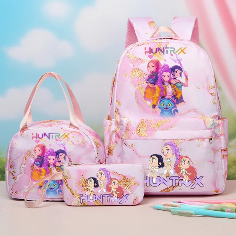 3 шт., рюкзак из фильма Kpop, охотников на демонов, сумка для обеда, пенал, набор студенческих аниме, модная школьная сумка, чехол для ручек, сумка для бенто, костюм, подарки
3 шт., рюкзак из фильма Kpop, охотников на демонов, сумка для обеда, пенал, набор студенческих аниме, модная школьная сумка, чехол для ручек, сумка для бенто, костюм, подарки