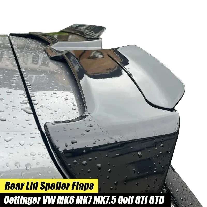 High Quality Oettinger Style Roof Spoiler Extension Flaps Rear Wing Fit MK6 MK7 MK7.5 GTD R R-LINE Exterior Car
High Quality Oettinger Style Roof Spoiler Extension Flaps Rear Wing Fit MK6 MK7 MK7.5 GTD R R-LINE Exterior Car