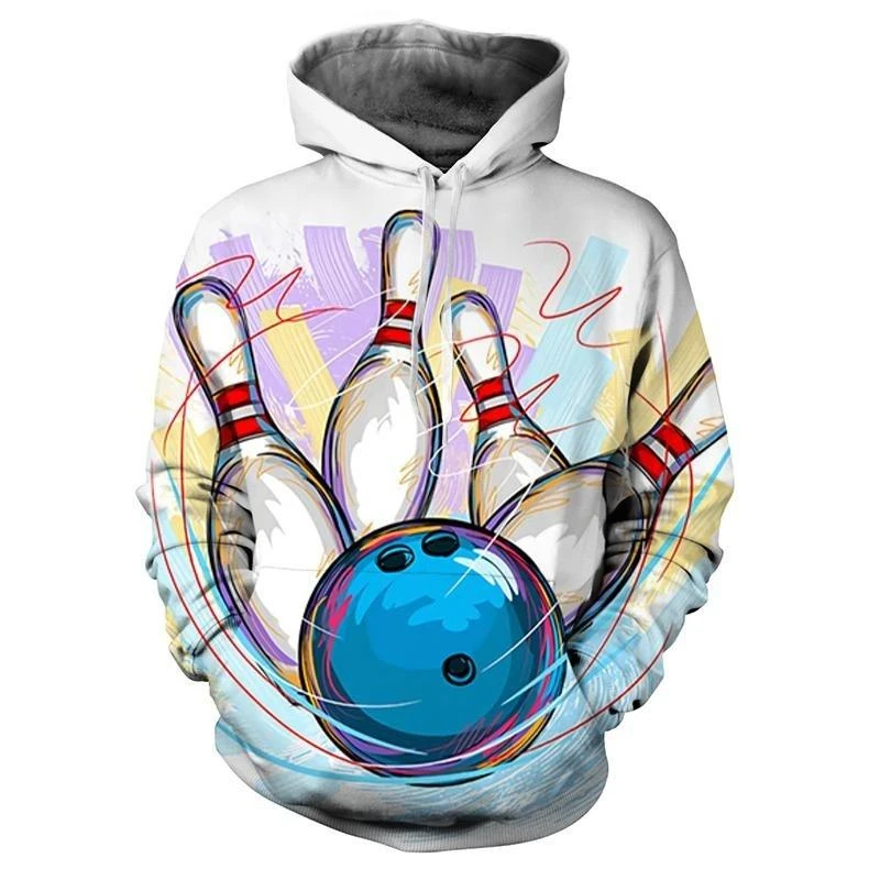 Fashion Bowling Pattern Hoodies Autumn Trend Men Women 3D Printed Long Sleeve Sweatshirts Casual Loose Outdoor Sports Pullovers
Fashion Bowling Pattern Hoodies Autumn Trend Men Women 3D Printed Long Sleeve Sweatshirts Casual Loose Outdoor Sports Pullovers