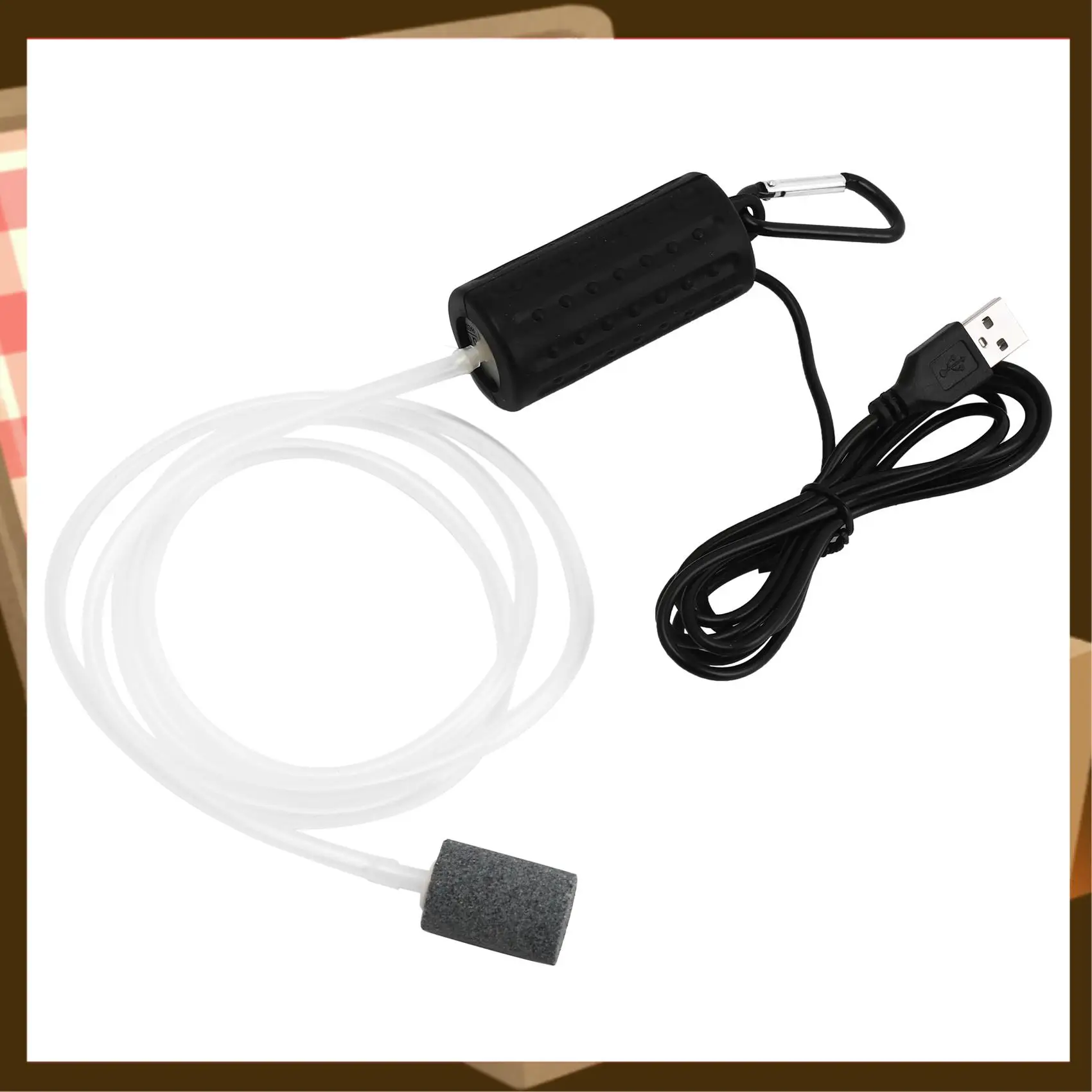 2X Usb Mini Aeration Pump Air Pump Aquarium Aerator Ultra Quiet Mini Fish Tank Go Fishing Oxygen Pump ——Black-AA85
2X Usb Mini Aeration Pump Air Pump Aquarium Aerator Ultra Quiet Mini Fish Tank Go Fishing Oxygen Pump ——Black-AA85