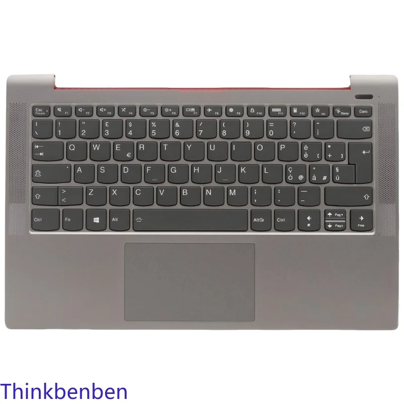 IT Italian Grey Keyboard Upper Case Palmrest Shell Cover For Lenovo Ducati 5 5CB0Z28353
IT Italian Grey Keyboard Upper Case Palmrest Shell Cover For Lenovo Ducati 5 5CB0Z28353
