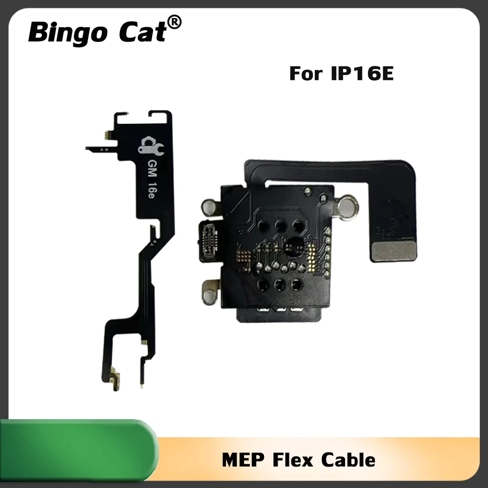 Гибкий кабель 16E MEP Flex с 14 слотами для карт, совместимый с iPhone 16E (версия для США), для замены eSIM на SIM, с поддержкой двух SIM-карт
Гибкий кабель 16E MEP Flex с 14 слотами для карт, совместимый с iPhone 16E (версия для США), для замены eSIM на SIM, с поддержкой двух SIM-карт