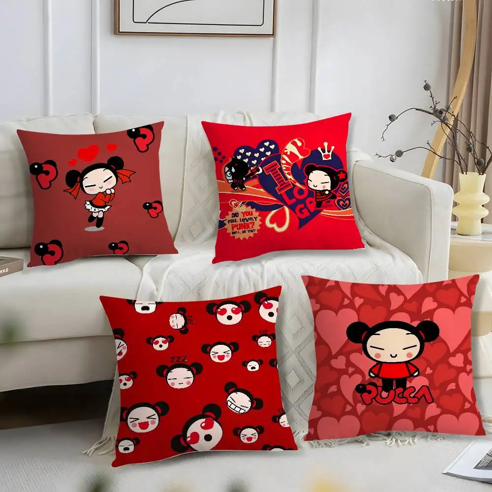 Kawaii P-Pucca Anime Pillow Case Short Plush Print Cushion Cover Square Throw Pillow Covers Sofa Home Decor
Kawaii P-Pucca Anime Pillow Case Short Plush Print Cushion Cover Square Throw Pillow Covers Sofa Home Decor