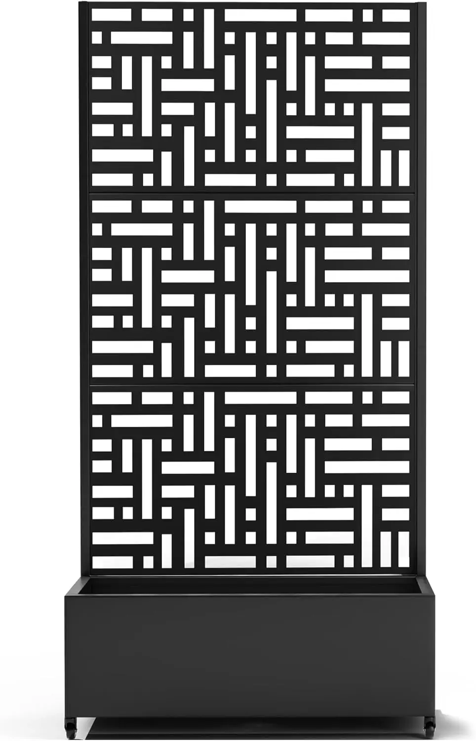 Raised Garden Bed with Trellis and Wheels,73"x35"x16" Metal Raised Garden Bed,Black Modern Metal Planter with Climbing Trellis f
Raised Garden Bed with Trellis and Wheels,73"x35"x16" Metal Raised Garden Bed,Black Modern Metal Planter with Climbing Trellis f