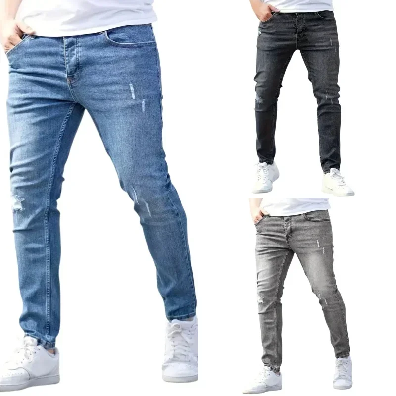 Mens Stretch Retro Pants Casual Skinny Jeans Male Slim Fit Denim Trousers Soild Jeans Fashion Pencil Straight Pants Man Clothes
Mens Stretch Retro Pants Casual Skinny Jeans Male Slim Fit Denim Trousers Soild Jeans Fashion Pencil Straight Pants Man Clothes