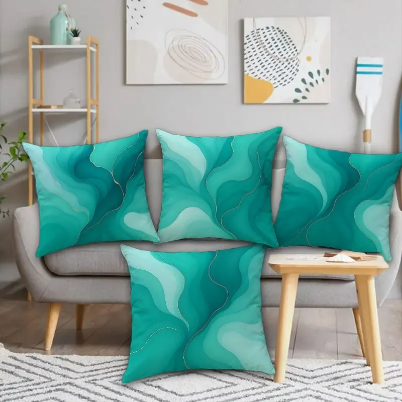 4pcs Blue wave pattern design digital printing pillow cover Short plush Suitable living rooms bedrooms sofas throw cushion cover
4pcs Blue wave pattern design digital printing pillow cover Short plush Suitable living rooms bedrooms sofas throw cushion cover