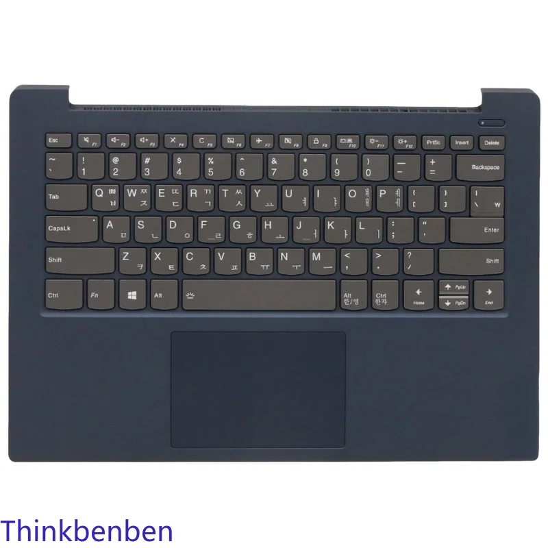 KR Korean Blue Keyboard Upper Case Palmrest Shell Cover For Lenovo Ideapad S340 14 14IWL 14API 14IIL 14IML 5CB0S18591
KR Korean Blue Keyboard Upper Case Palmrest Shell Cover For Lenovo Ideapad S340 14 14IWL 14API 14IIL 14IML 5CB0S18591
