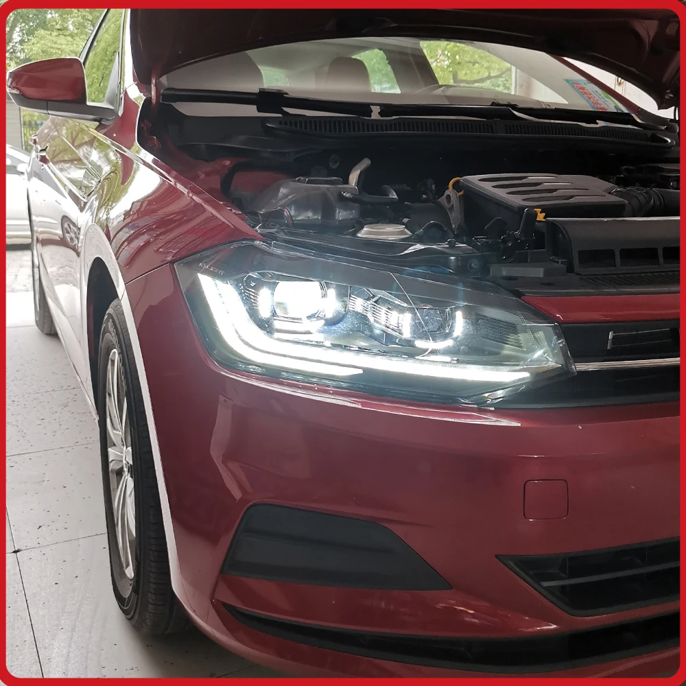 Car Front Lamps For VW Polo AW1 2019-2024 Headlights Assembly Upgrade LED Streamer Turn Light Plug and Play High Quality
Car Front Lamps For VW Polo AW1 2019-2024 Headlights Assembly Upgrade LED Streamer Turn Light Plug and Play High Quality