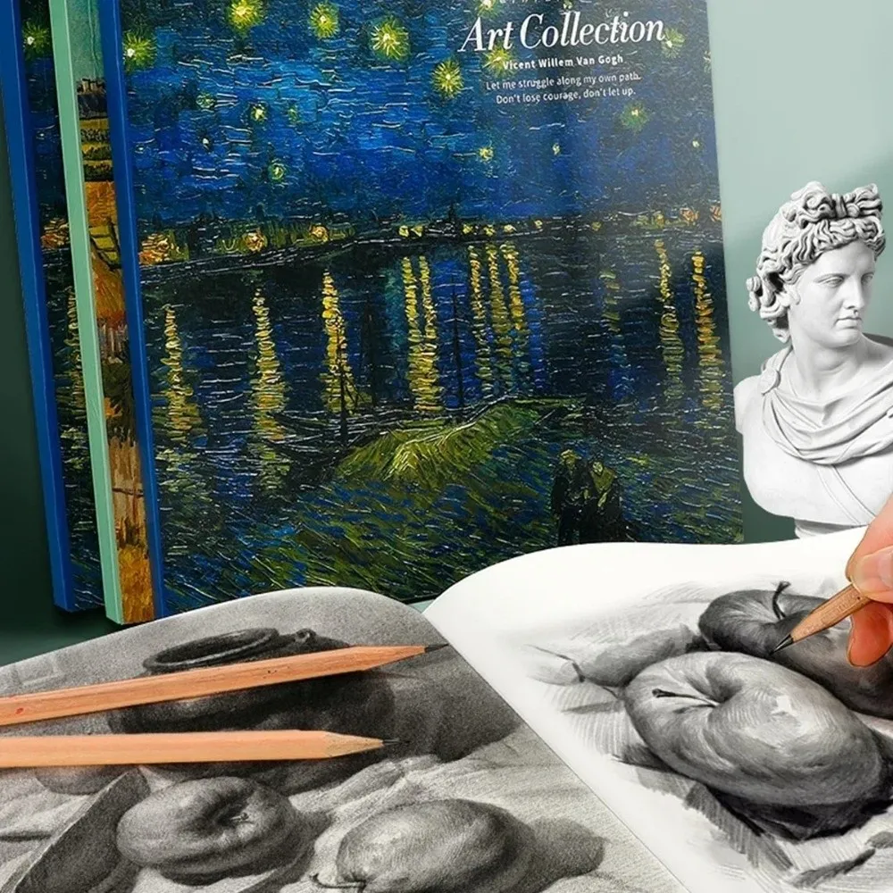 DIY 80 Sheets Blank Sketchbook Square Thicken Oil Painting Book Starry Sky Sketch Pad Sketch Book Stationery Supplies
DIY 80 Sheets Blank Sketchbook Square Thicken Oil Painting Book Starry Sky Sketch Pad Sketch Book Stationery Supplies