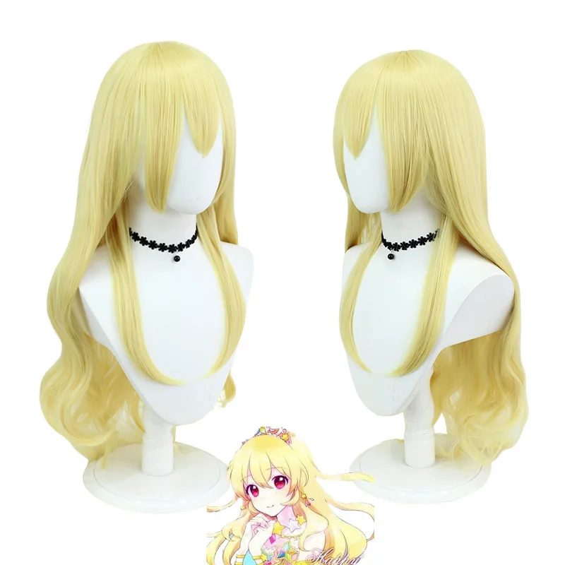 Idol Event Hoshigong Berry Golden Style Косплей Парик Длинные Вьющиеся Волосы
Idol Event Hoshigong Berry Golden Style Косплей Парик Длинные Вьющиеся Волосы