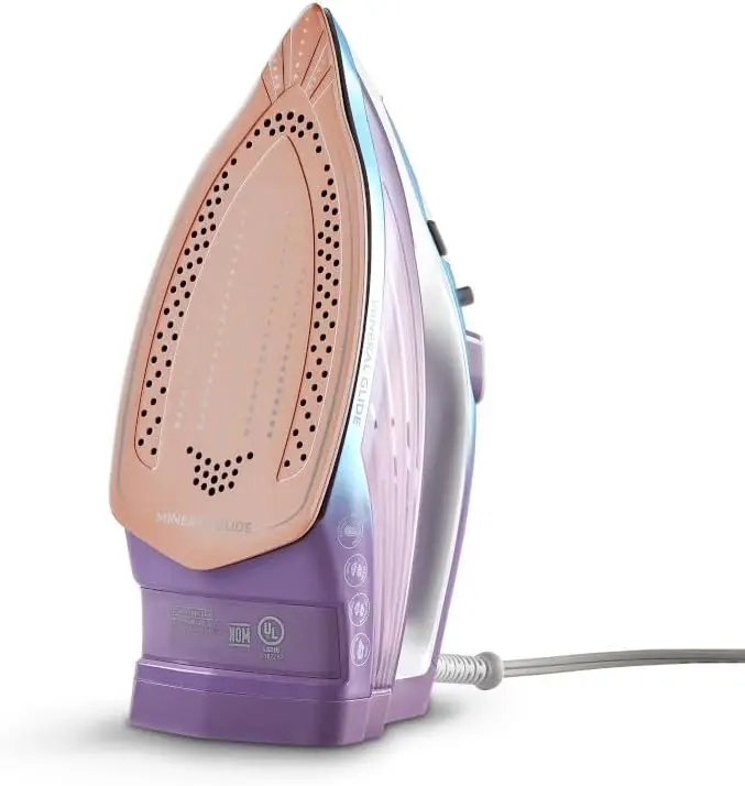 BLACK+DECKER Moonstone Iron IR2323-1AD – Ceramic Soleplate, Anti-Drip, Auto Shut-Off
BLACK+DECKER Moonstone Iron IR2323-1AD – Ceramic Soleplate, Anti-Drip, Auto Shut-Off