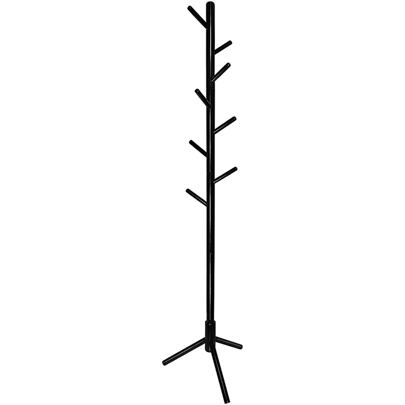Wooden Coat Rack With Hooks, Free Standing Coat Tree Hanger Stand For Coats, Garment, Hats, In Bedroom
Wooden Coat Rack With Hooks, Free Standing Coat Tree Hanger Stand For Coats, Garment, Hats, In Bedroom
