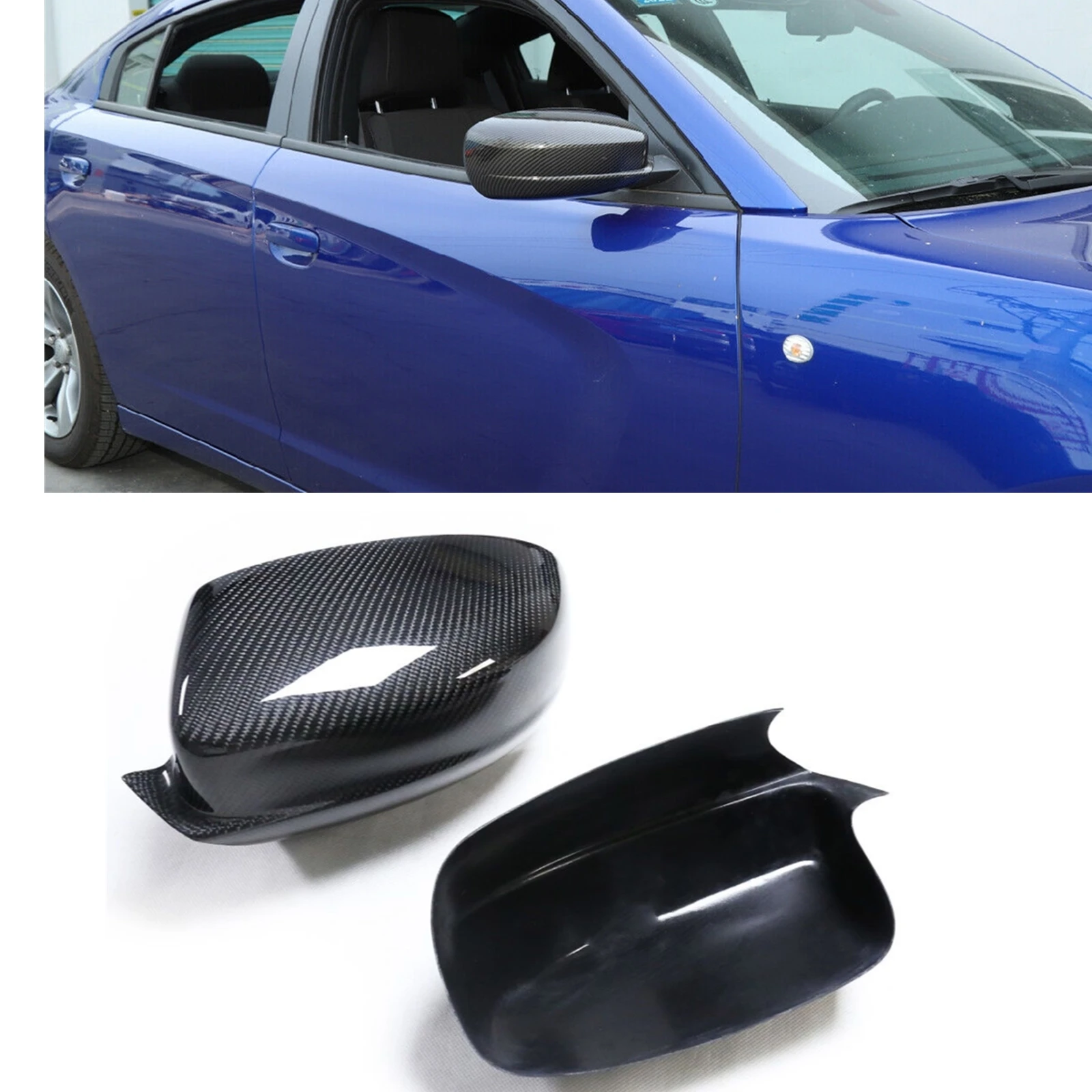 Rear View Mirror Cover For Dodge Charger 2011-2022 Chrysler 300 200 Real Carbon Fiber Exterior Side Rearview Cap Shell Add On
Rear View Mirror Cover For Dodge Charger 2011-2022 Chrysler 300 200 Real Carbon Fiber Exterior Side Rearview Cap Shell Add On