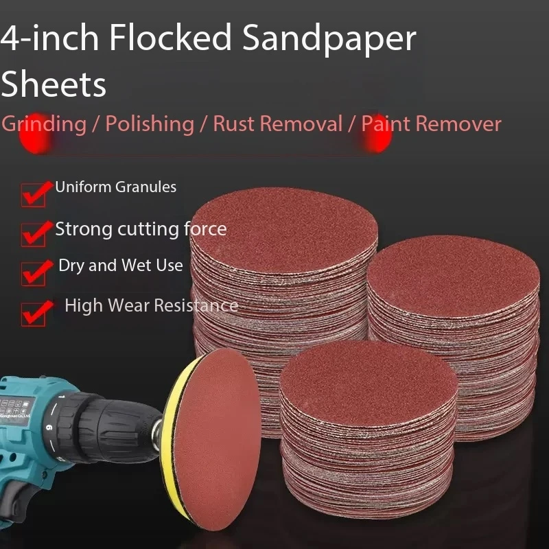 4-inch sandpaper plush polishing machine polishing circular suction cup back plush self-adhesive angle grinder polishing blade
4-inch sandpaper plush polishing machine polishing circular suction cup back plush self-adhesive angle grinder polishing blade