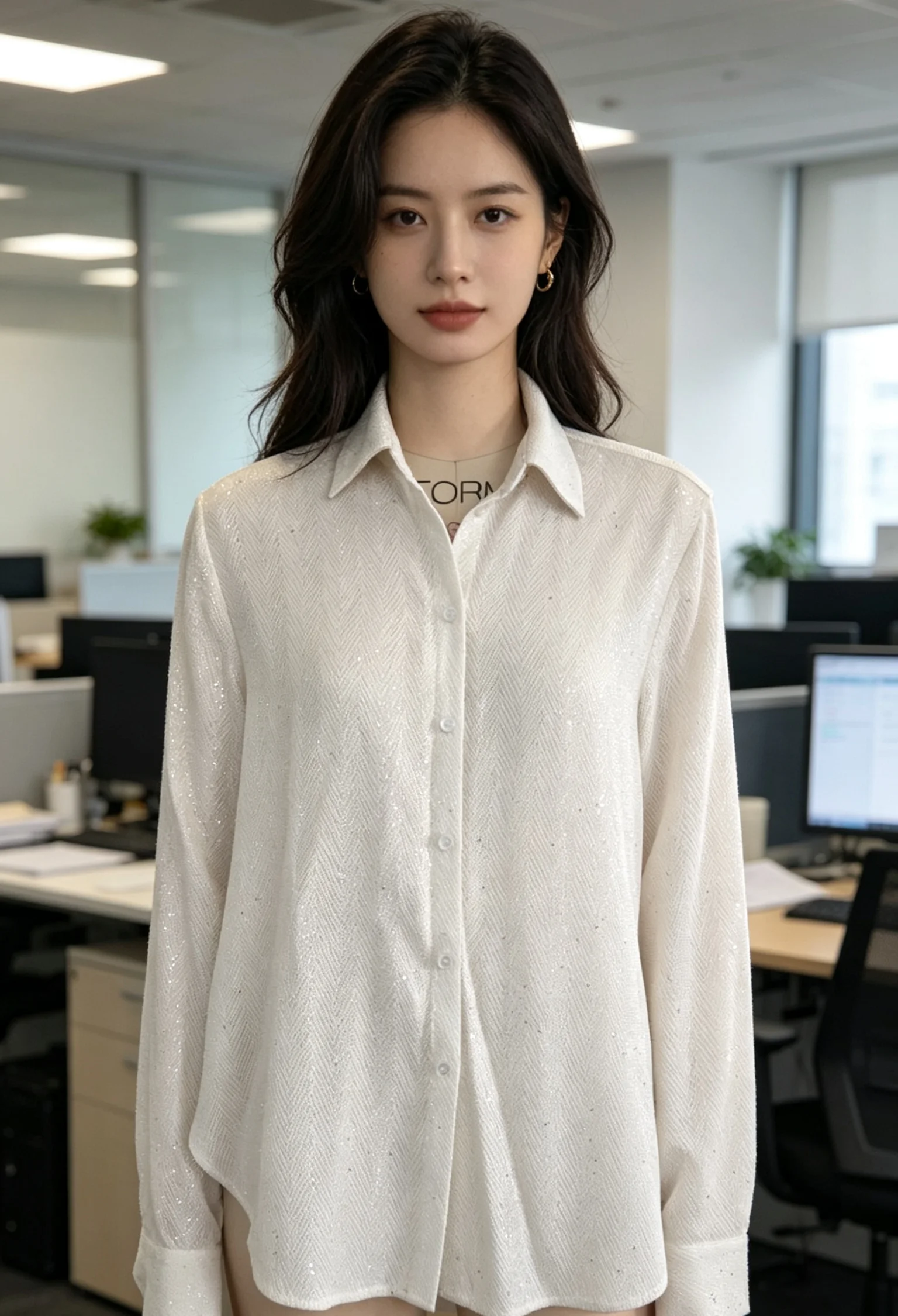 Women's Casual Trench Blouse
Women's Casual Trench Blouse