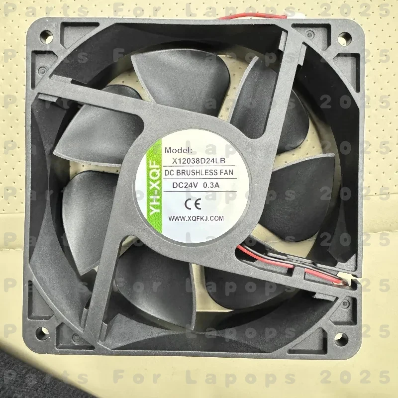 j For YH-XQF X12038D24LB DC24V 0.30A 12CM New Inverter Cooling Fan 1PCS 120×120×38mm
j For YH-XQF X12038D24LB DC24V 0.30A 12CM New Inverter Cooling Fan 1PCS 120×120×38mm