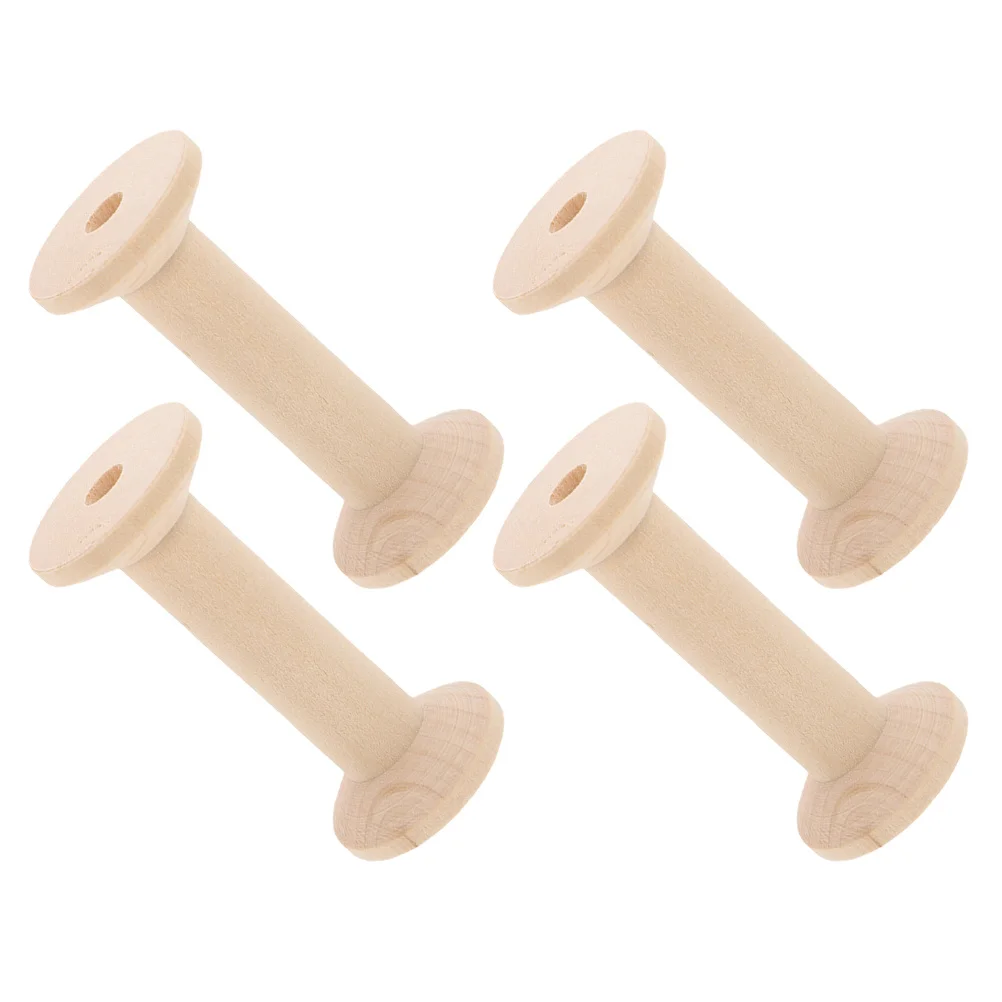 4Pcs Large Wooden Spools for Sewing Thread Holder Empty Wood Babbins Organizer DIY Crafts Embroidery Thread Winder Tools
4Pcs Large Wooden Spools for Sewing Thread Holder Empty Wood Babbins Organizer DIY Crafts Embroidery Thread Winder Tools