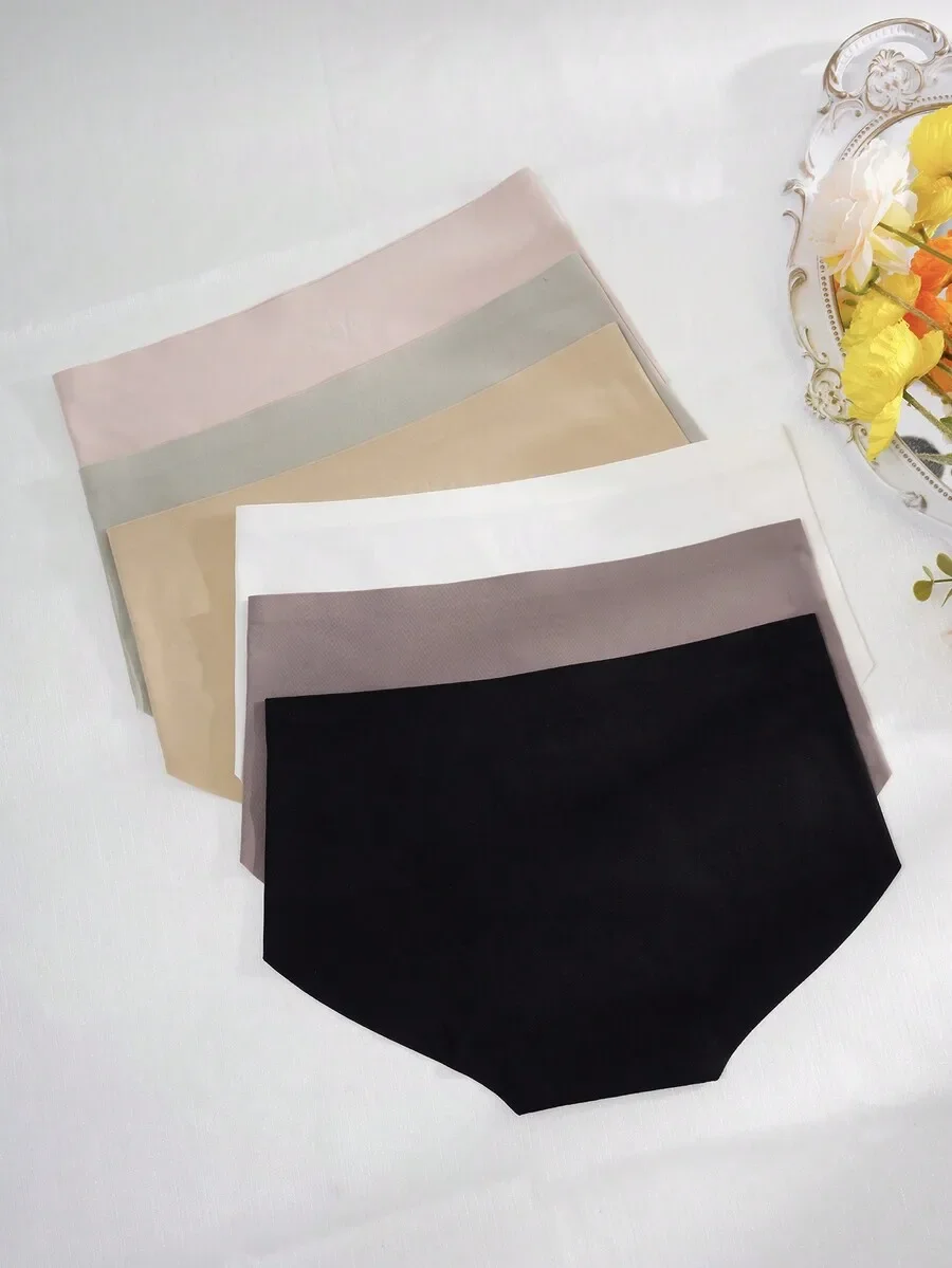 6pcs Women Seamless Comfortable Reinforced Waistband Breathable Thin Panties Sports Style
6pcs Women Seamless Comfortable Reinforced Waistband Breathable Thin Panties Sports Style