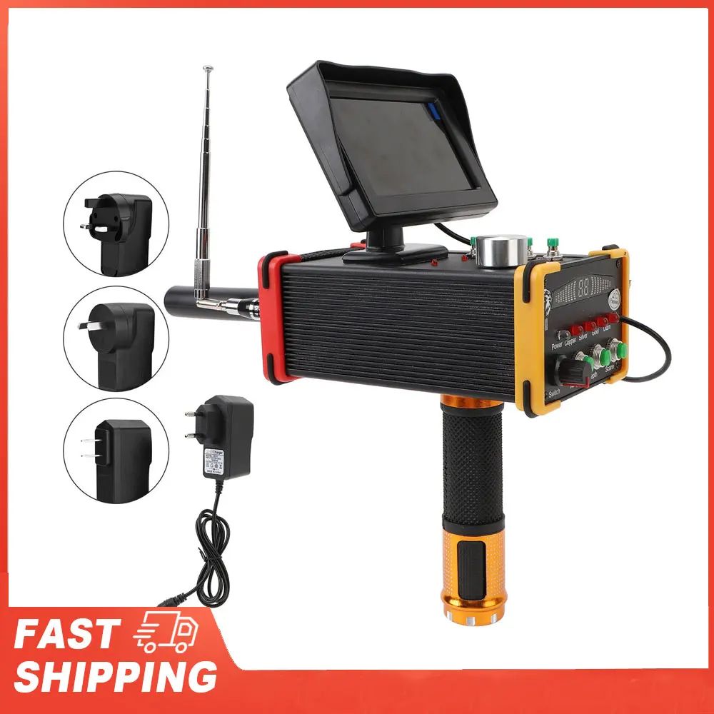 Metal Detector 15m Depth 1000 Meters Underground Metal Scanner High Accuracy Gold Silver Copper Locator with Display Screen
Metal Detector 15m Depth 1000 Meters Underground Metal Scanner High Accuracy Gold Silver Copper Locator with Display Screen